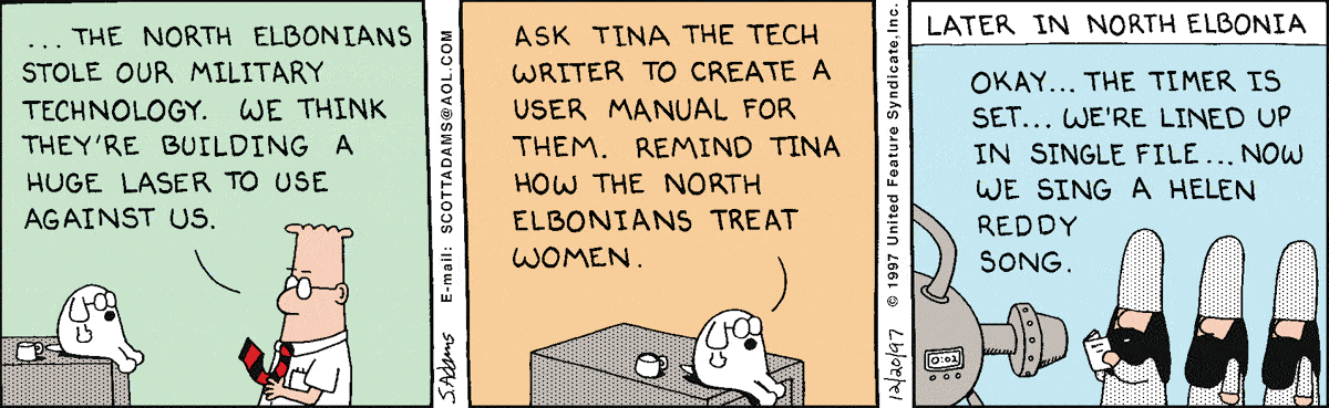 Dilbert Cartoon